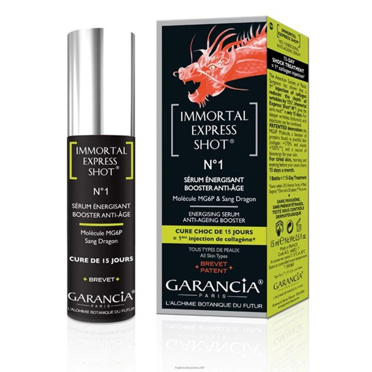 Acquista Online garancia® immortal express shot® siero 15 ml concentrato e Cerca il miglior prezzo