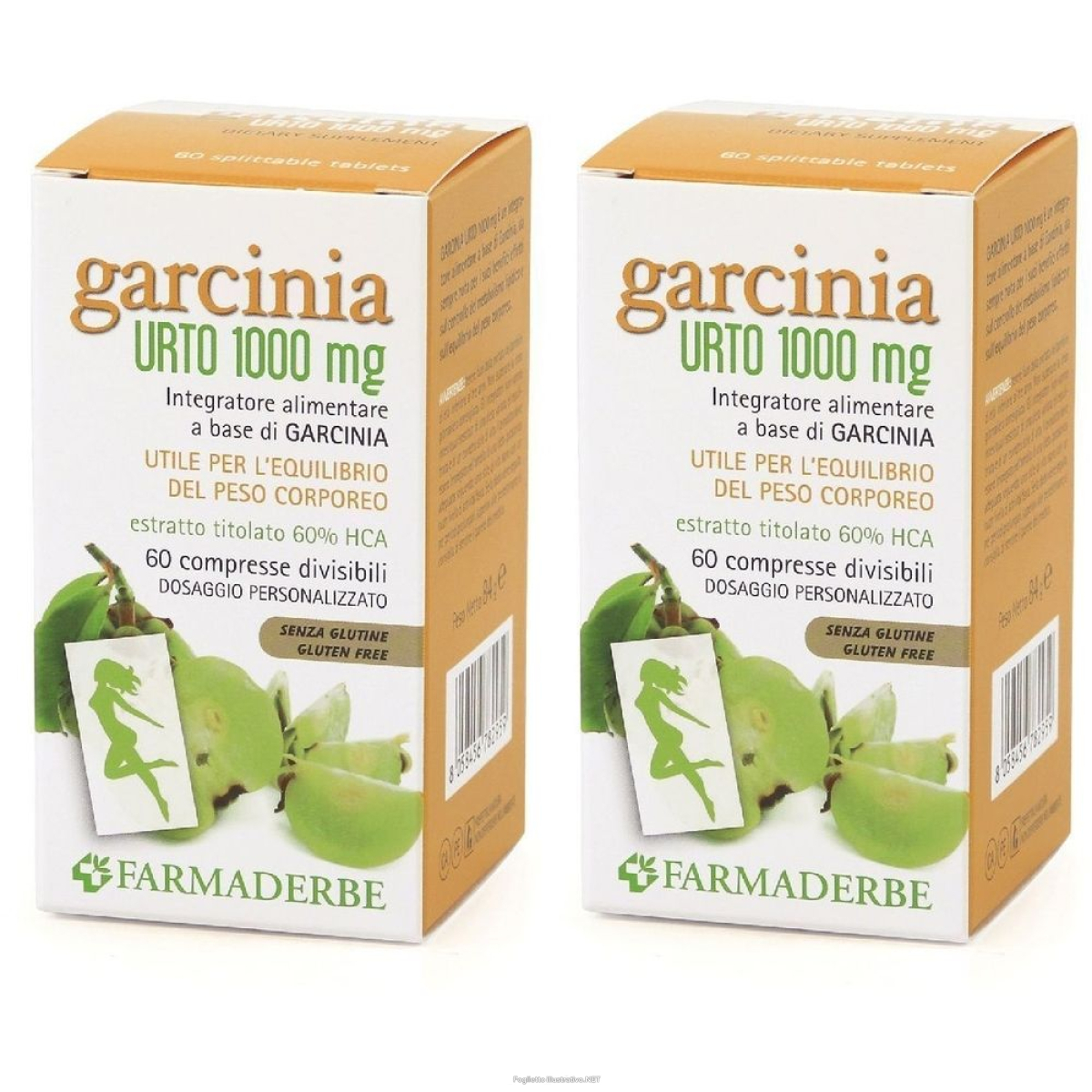 Acquista Online garcinia urto 1000mg 60 compresse set da 2 2x60 pz e Cerca il miglior prezzo