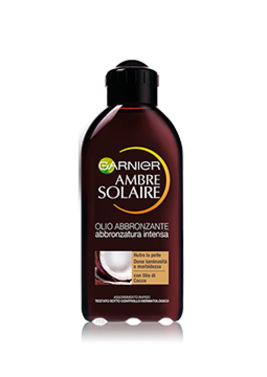 Acquista Online Garnier ambre solaire ideal bronze olio abbronzante al cocco 200 ml e Cerca il miglior prezzo