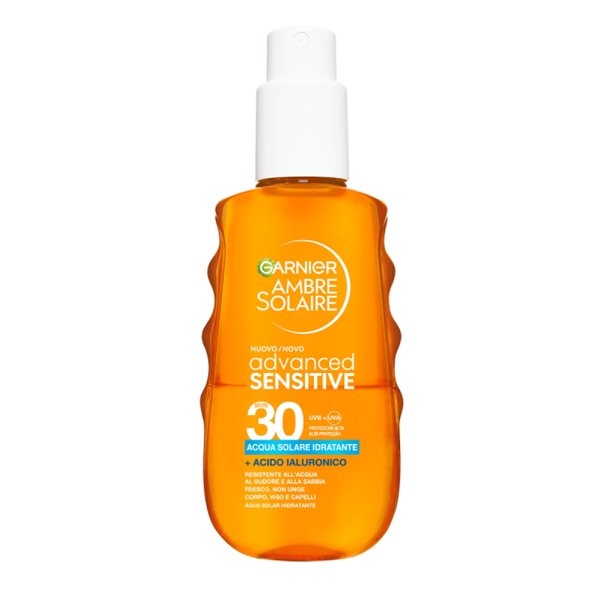 Acquista Online Garnier ambre solaire sensitive spf30 protezione solare spray 150 ml e Cerca il miglior prezzo