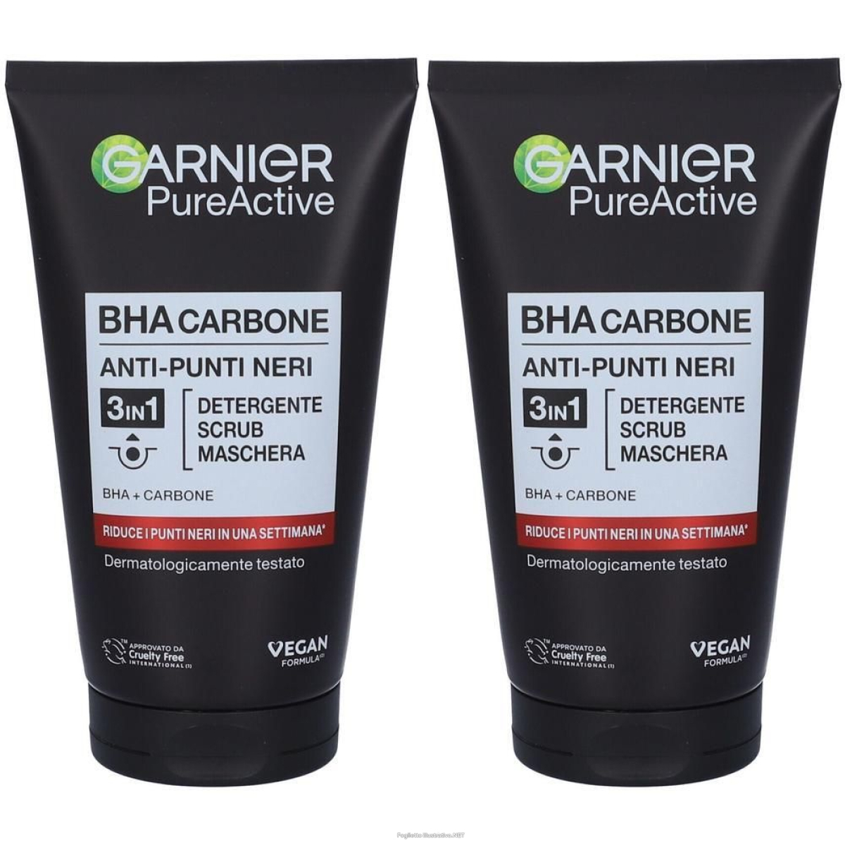 Acquista Online garnier charcoal gel 3in1 2x150 ml e Cerca il miglior prezzo