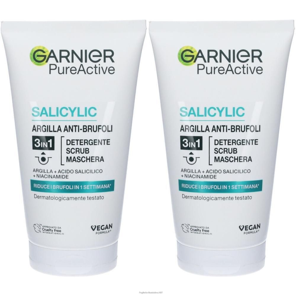Acquista Online garnier detergente pure active, azione 3in1, + scrub masc e Cerca il miglior prezzo