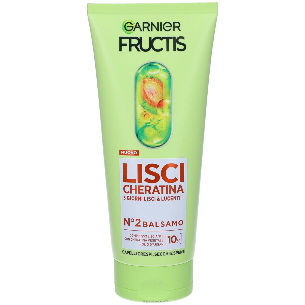 Acquista Online garnier fructis lisci cheratina balsamo 200 ml per capelli lisci anti-crespo e Cerca il miglior prezzo