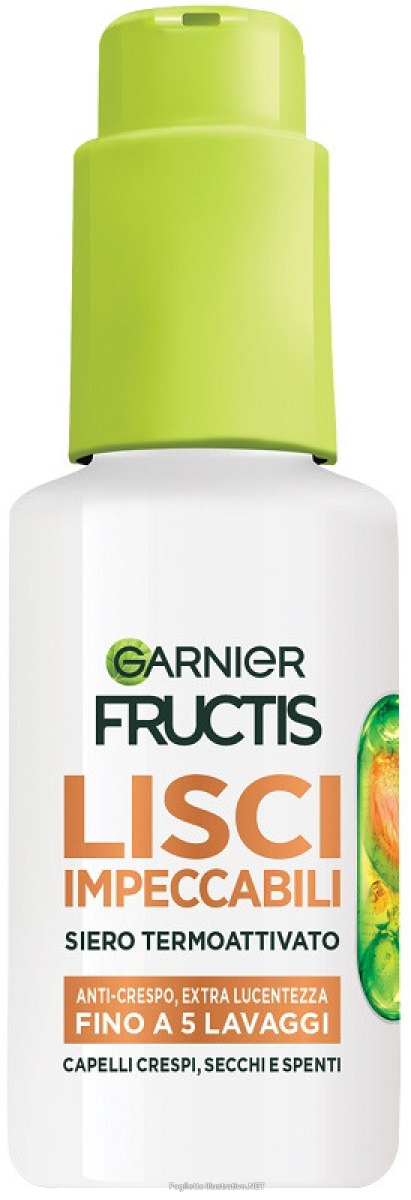 Acquista Online garnier fructis lisci impeccabili 50 ml - siero termoprotettore lisciante anti-crespo e Cerca il miglior prezzo