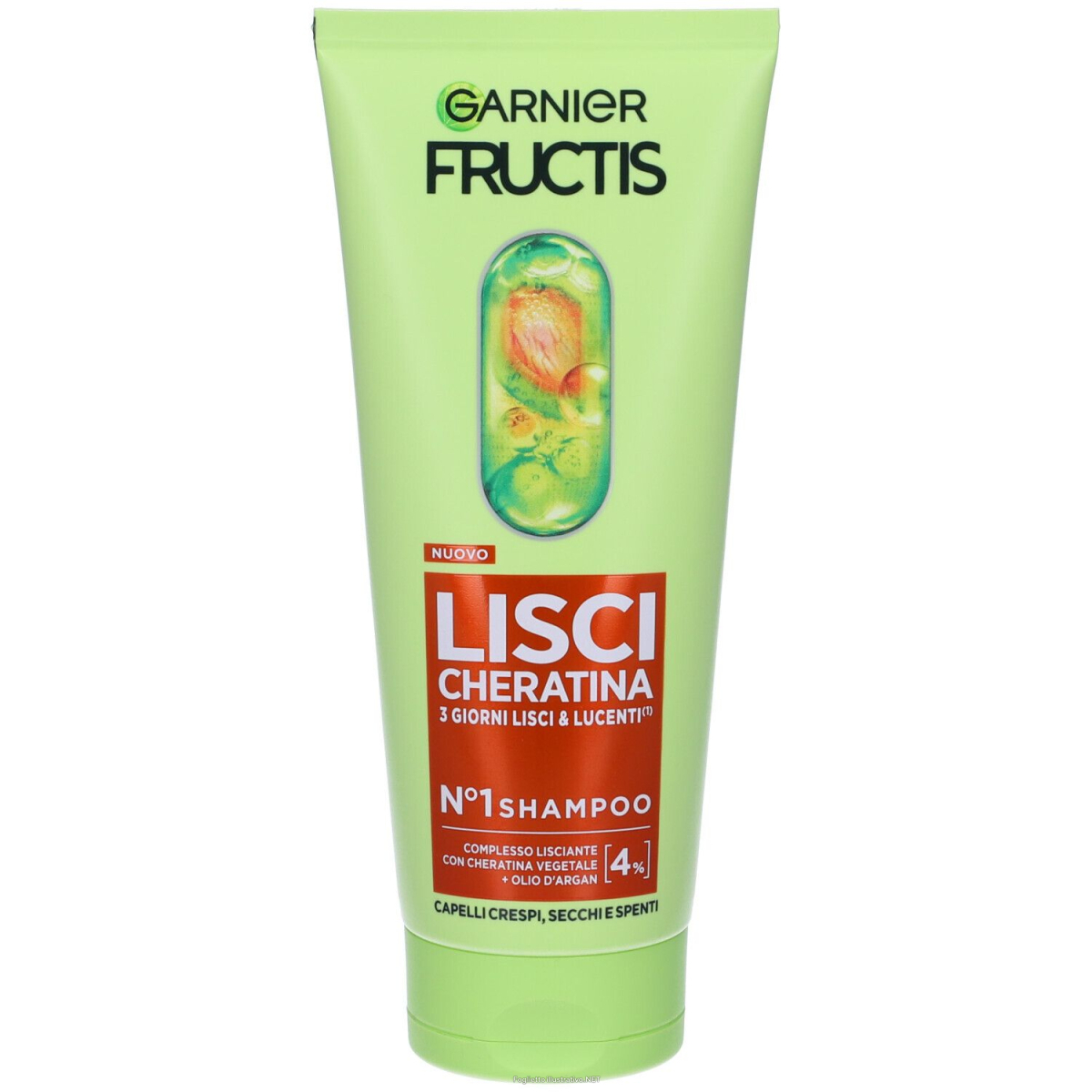 Acquista Online garnier fructis -shampoo  cheratina, per capelli lisci e Cerca il miglior prezzo
