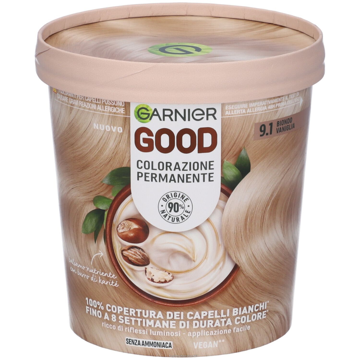 Acquista Online garnier good - colorazione permanente senza ammoniaca , biondo vaniglia 9,1 e Cerca il miglior prezzo