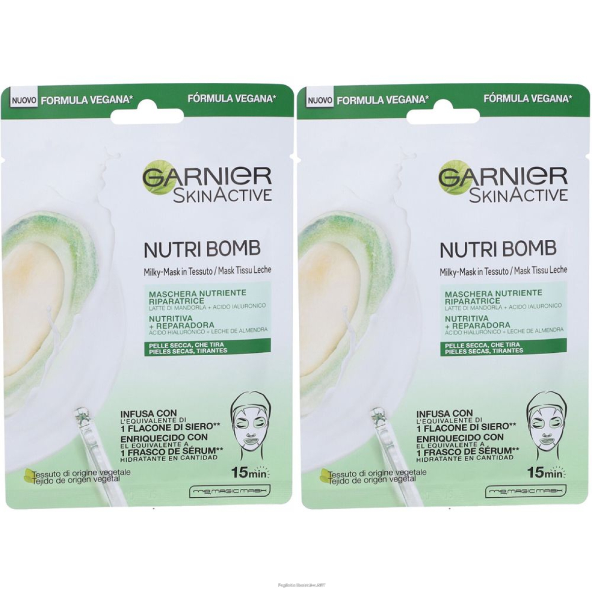 Acquista Online garnier maschera in tessuto nutriente riparatrice nutribomb, ideale pe e Cerca il miglior prezzo