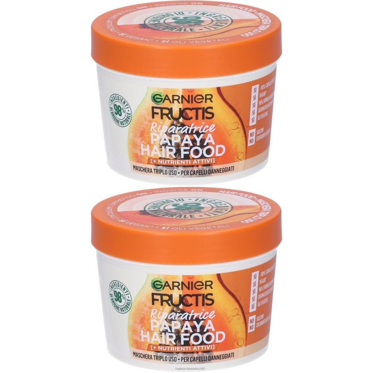 Acquista Online garnier maschera riparatrice fructis hair food, riparatrice 3 e Cerca il miglior prezzo