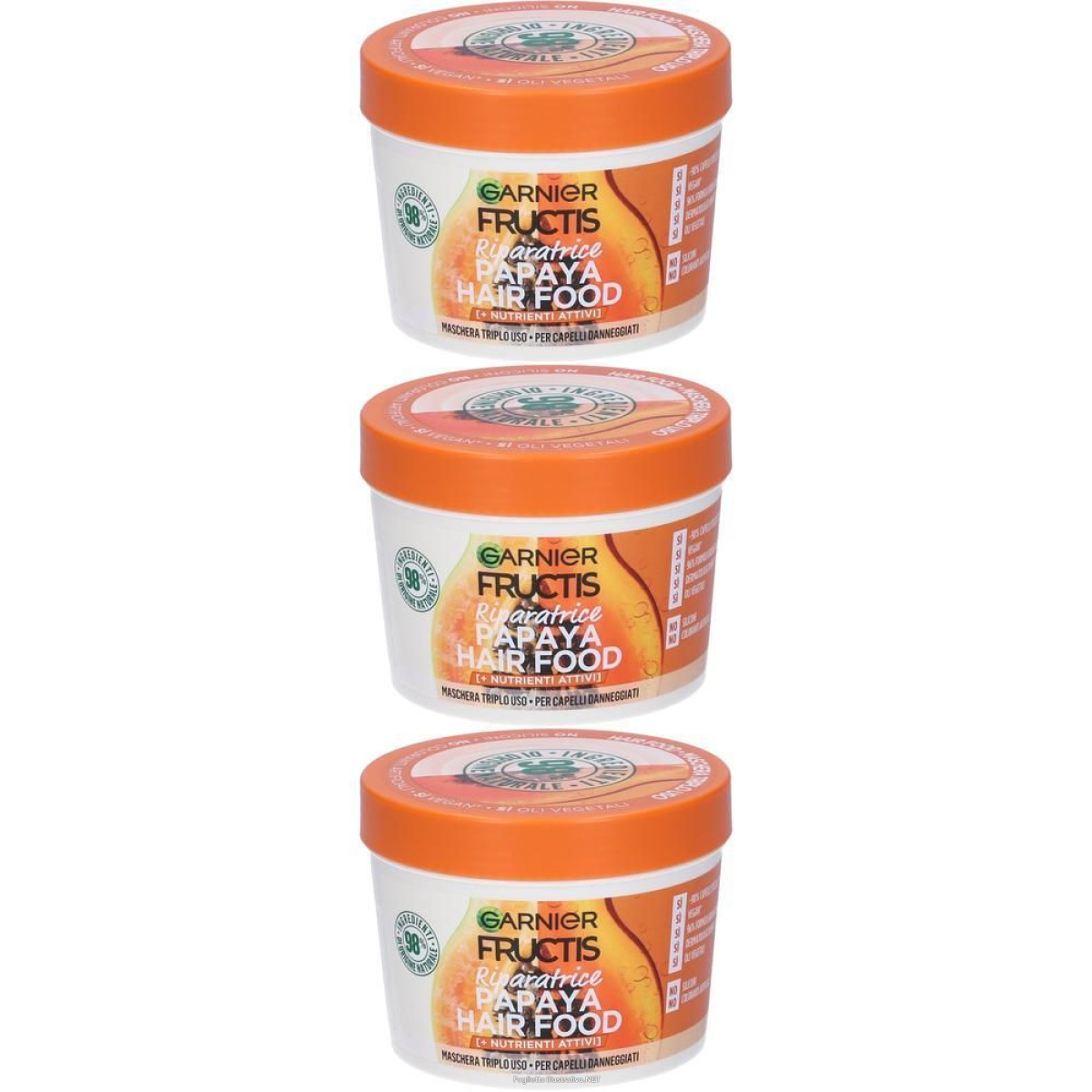 Acquista Online garnier maschera riparatrice fructis hair food, riparatrice 3 e Cerca il miglior prezzo