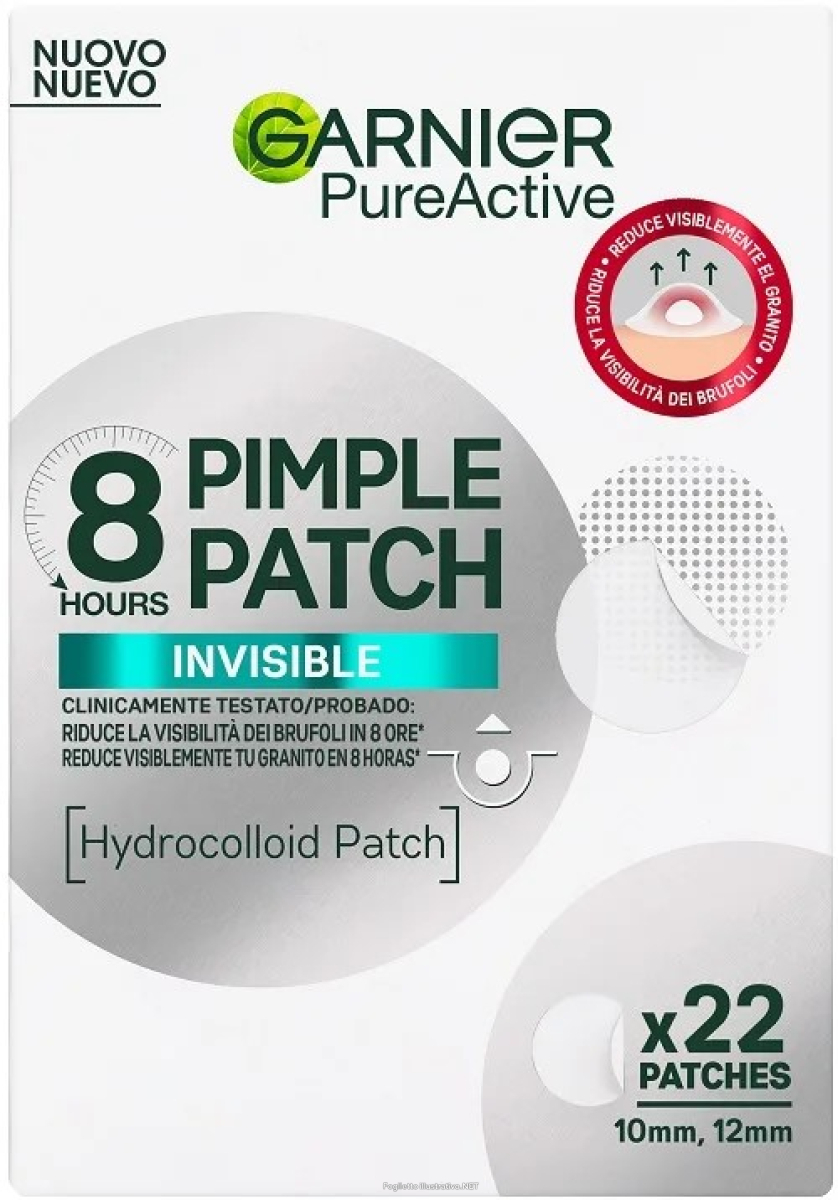 Acquista Online garnier pure active patch invisibili per brufoli per 8 ore 22 patch e Cerca il miglior prezzo