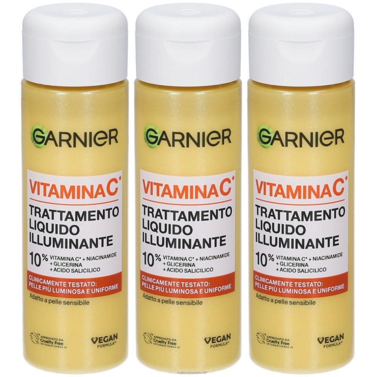 Acquista Online garnier skincare liquid care vitamina c 3x120 ml e Cerca il miglior prezzo