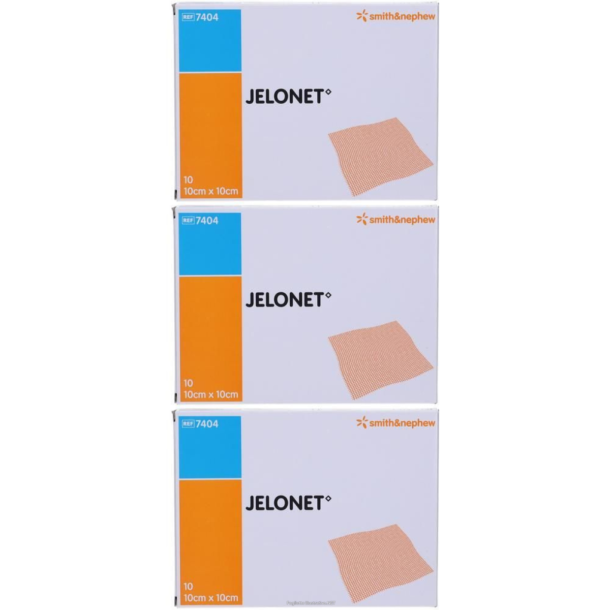 Acquista Online garza paraffinata jelonet 10x10cm 10 buste 3x10 pz e Cerca il miglior prezzo