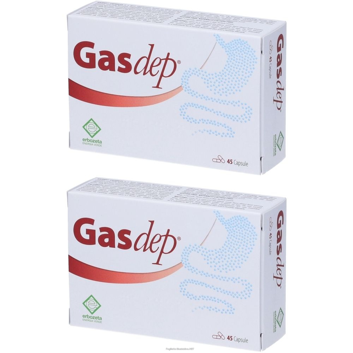 Acquista Online gasdep® capsule set da 2 2x45 pz e Cerca il miglior prezzo