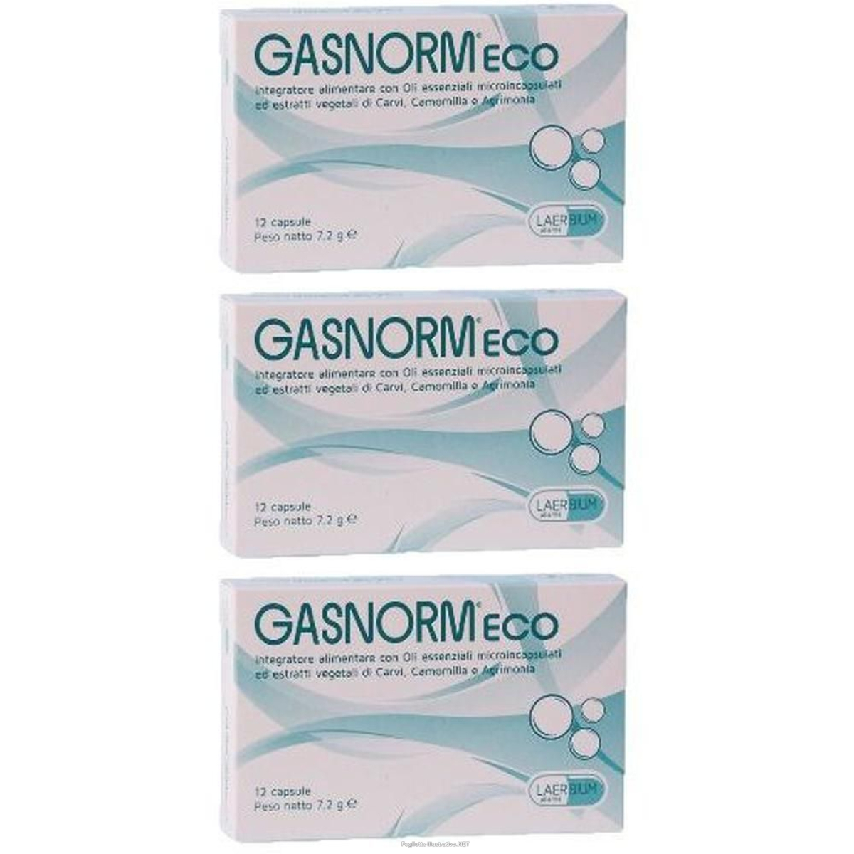 Acquista Online gasnorm eco 12 capsule 3x7,2 g e Cerca il miglior prezzo