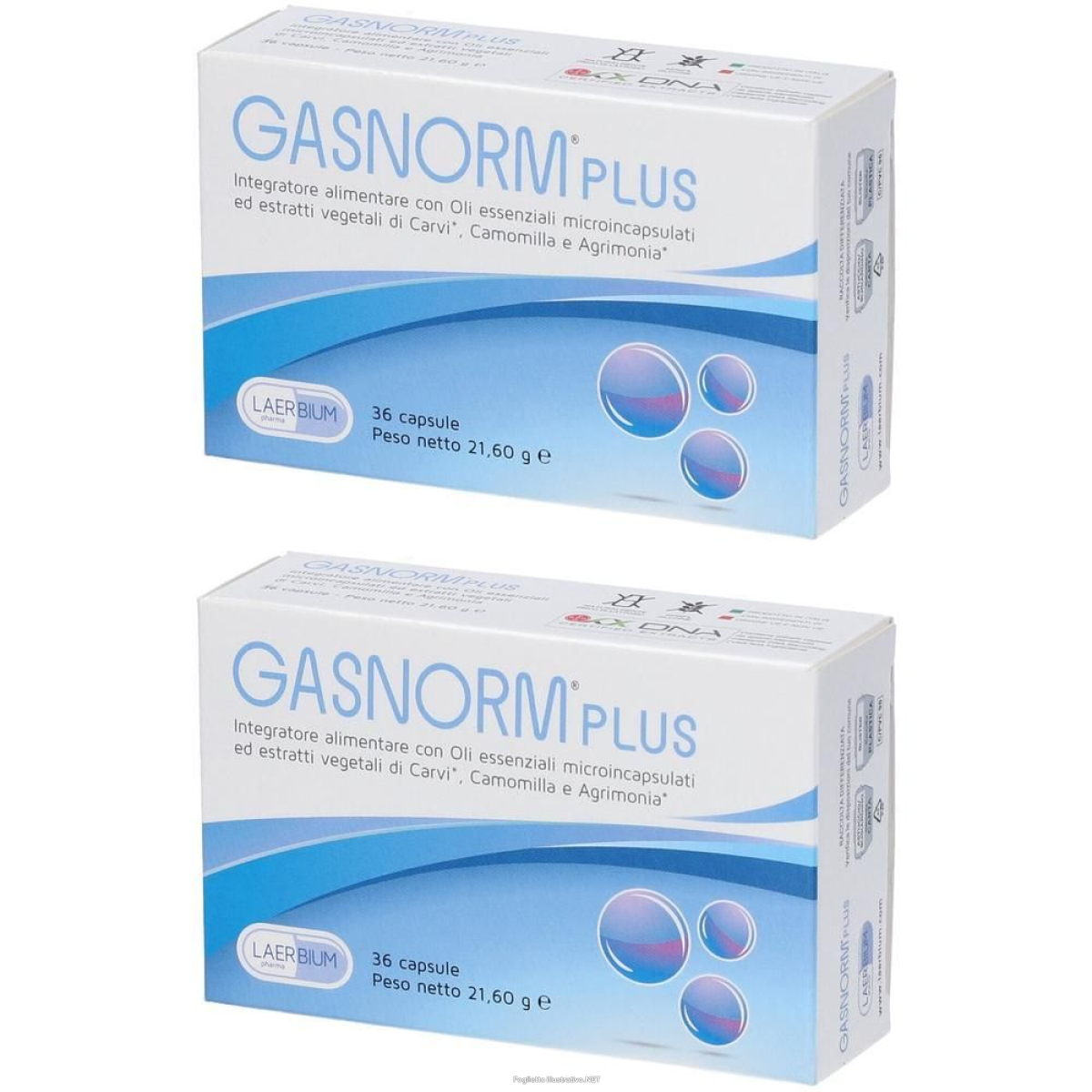 Acquista Online gasnorm® plus 2x36 pz capsule e Cerca il miglior prezzo