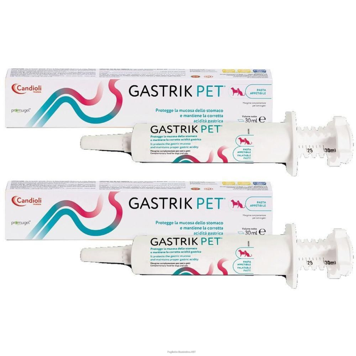 Acquista Online gastrik pet pasta appetibile 30 ml siringa dosatrice 2x30 ml e Cerca il miglior prezzo