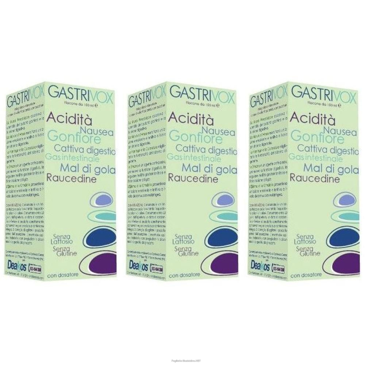 Acquista Online Gastrivox 200 ml 3x200 ml Soluzione Orale e Cerca il miglior prezzo