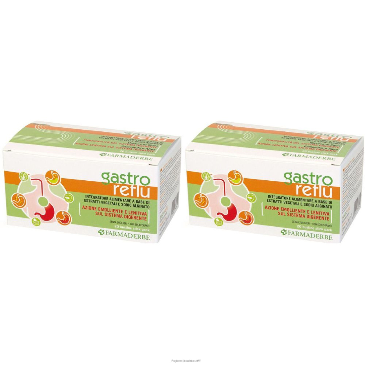 Acquista Online gastro reflu' 20stick 15ml set da 2 2x20x15 ml stick e Cerca il miglior prezzo