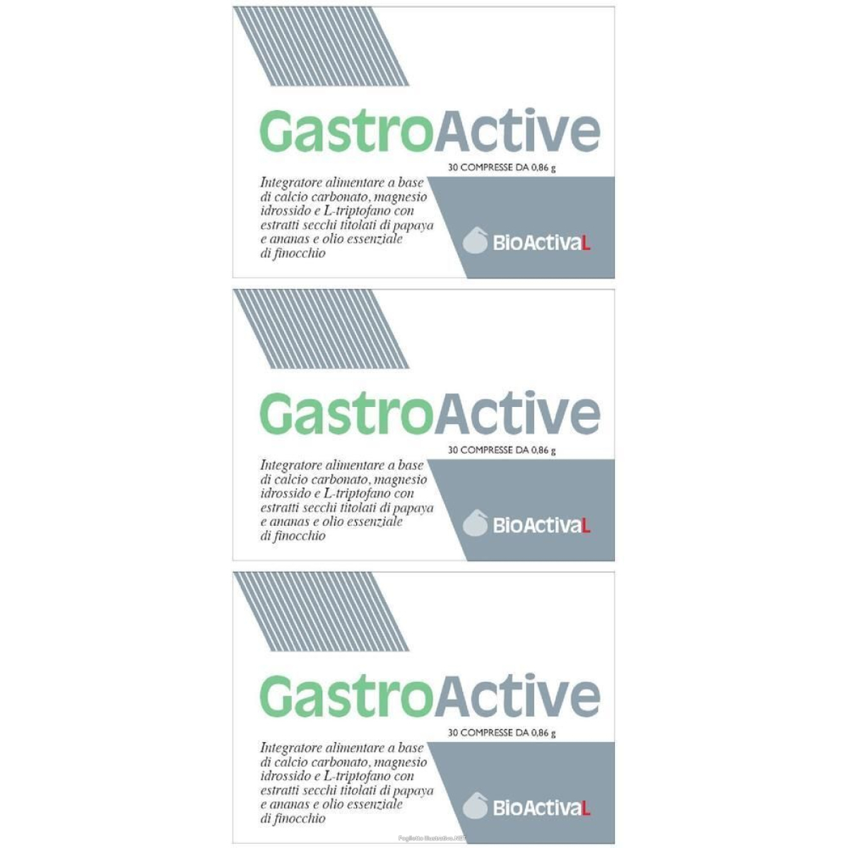 Acquista Online gastroactive 30 compresse 3x30 pz e Cerca il miglior prezzo