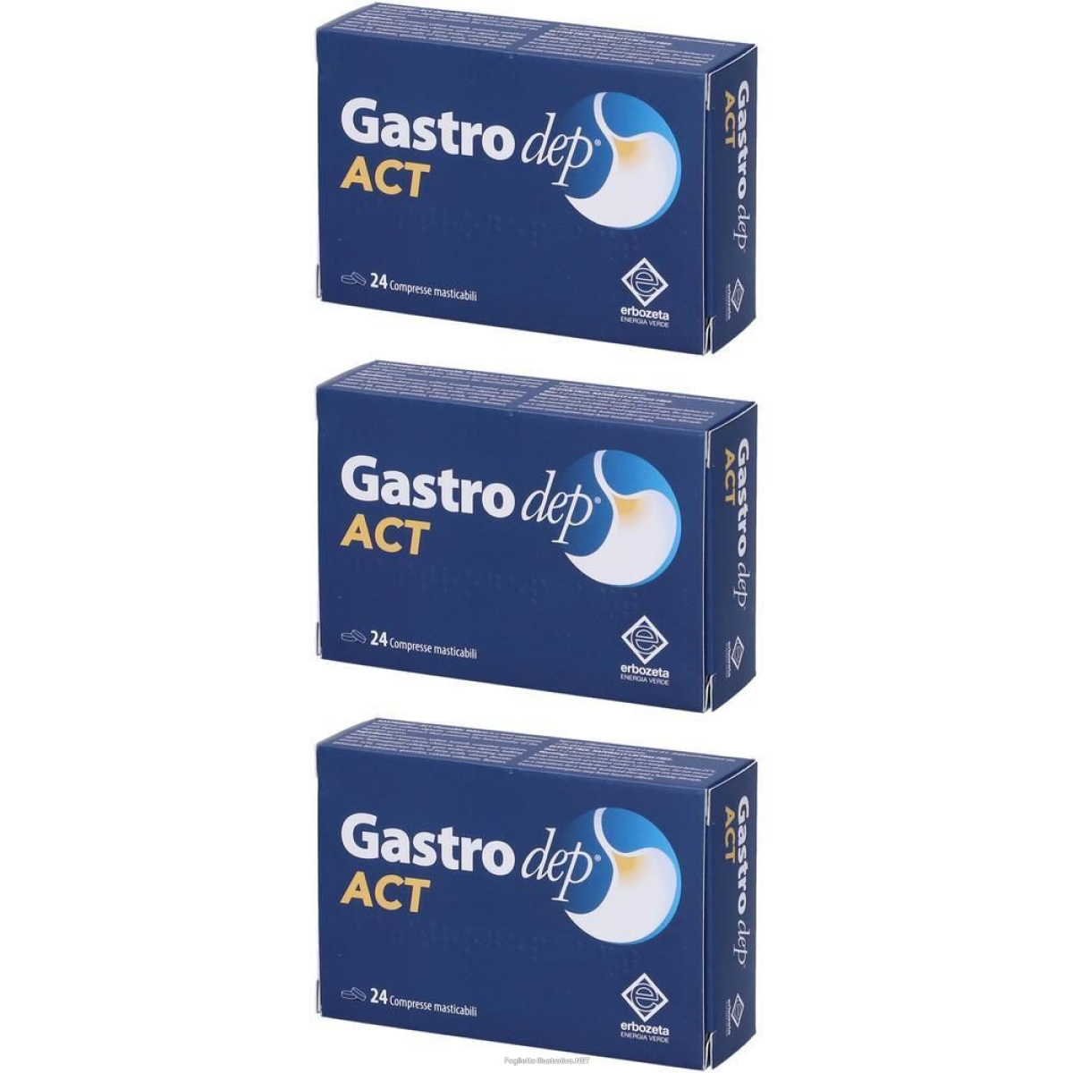 Acquista Online gastrodep act 24 compresse masticabili 3x48 g masticabili e Cerca il miglior prezzo