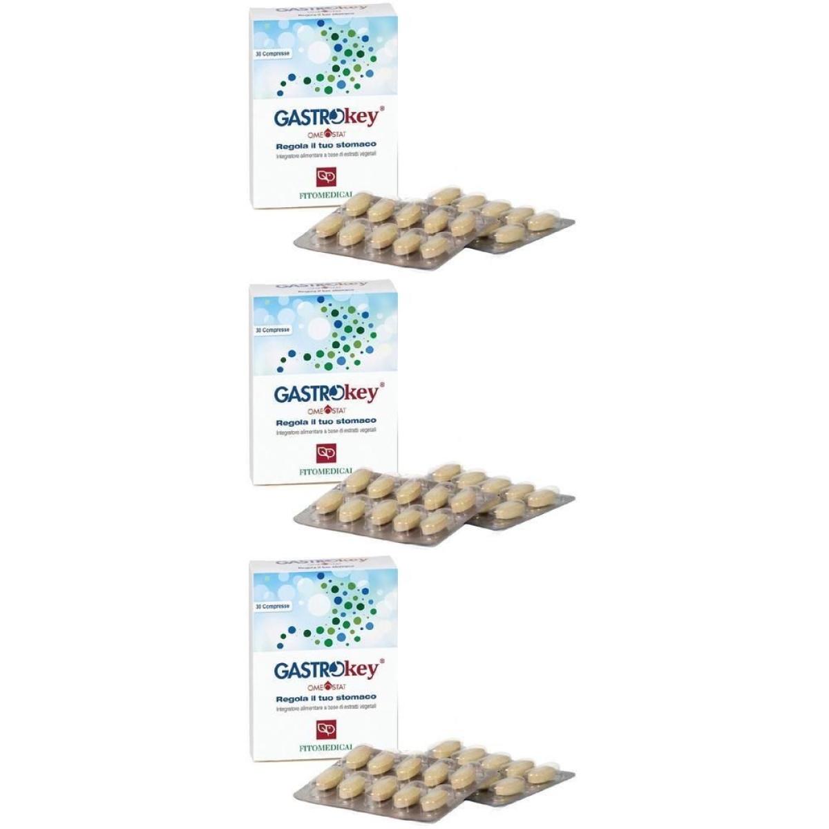Acquista Online gastrokey omeostat 30 compresse 3x30 pz e Cerca il miglior prezzo