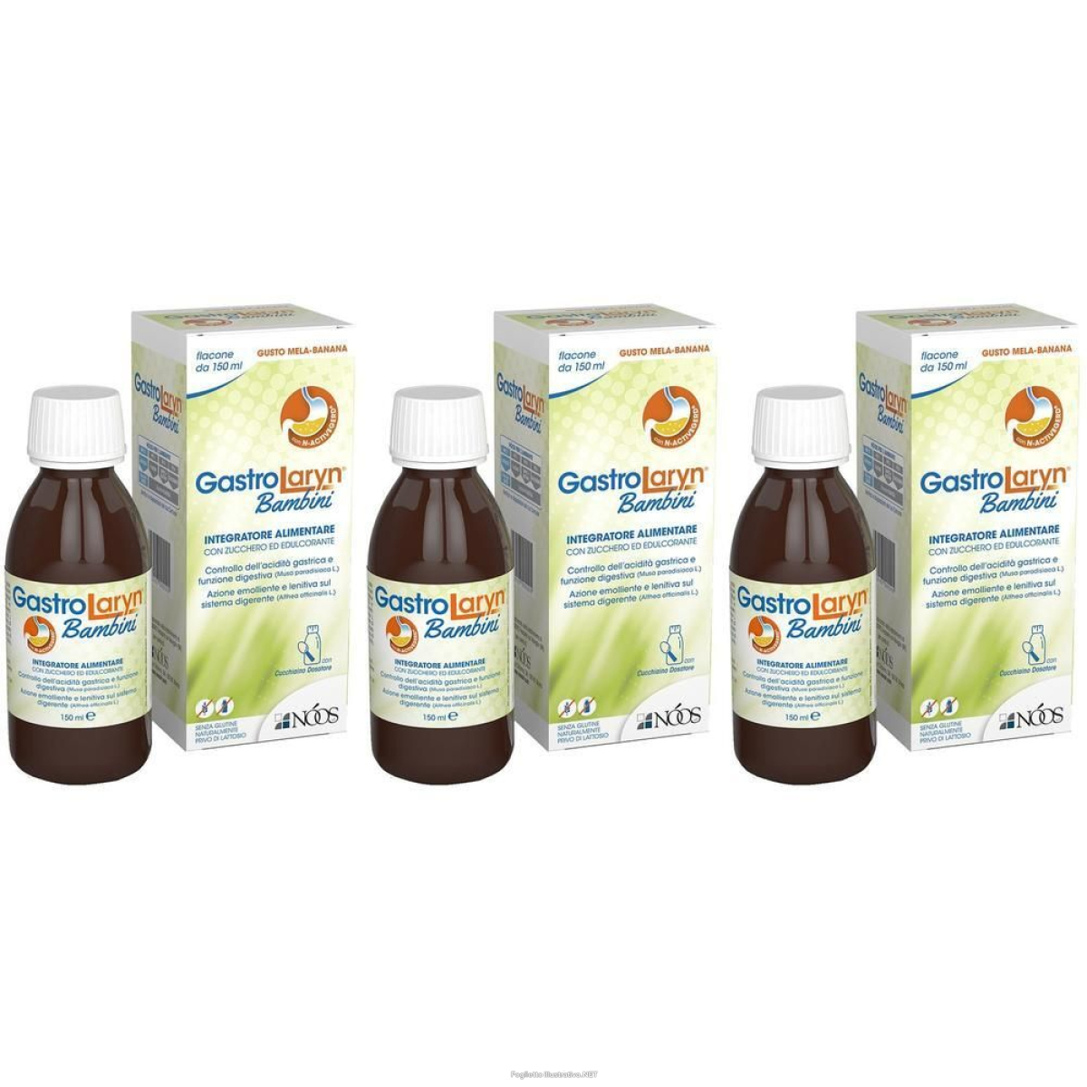 Acquista Online gastrolaryn® bambini soluzione orale 3x150 ml orale e Cerca il miglior prezzo