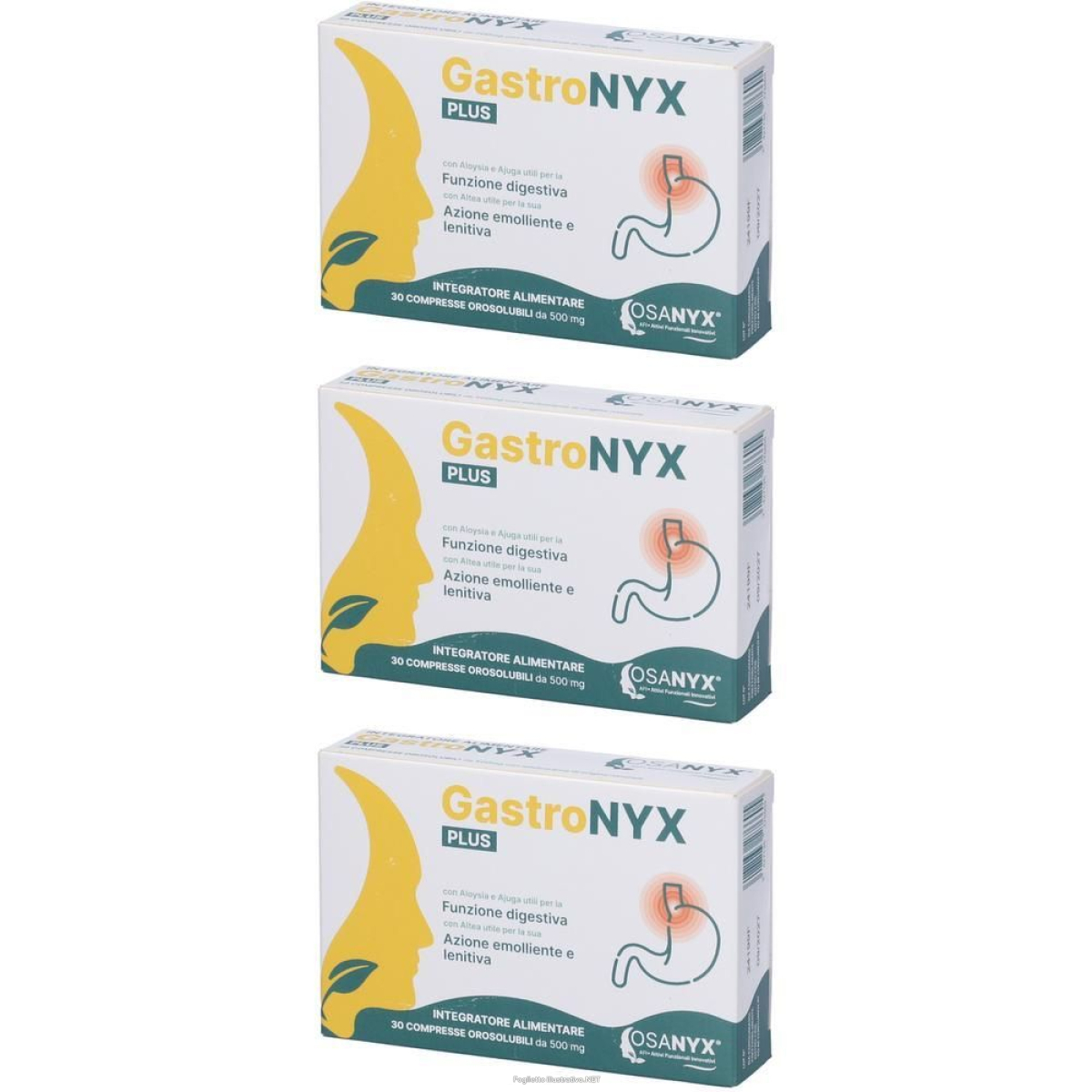 Acquista Online gastronyx plus 30 compresse orosolubili 3x15 g e Cerca il miglior prezzo