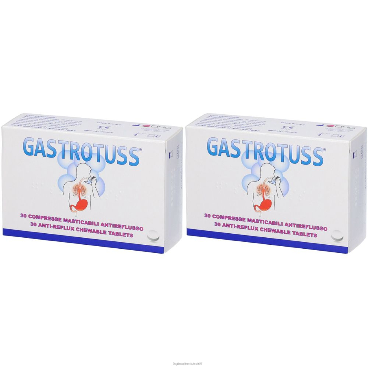 Acquista Online gastrotuss set da 2 2x30 pz compresse e Cerca il miglior prezzo