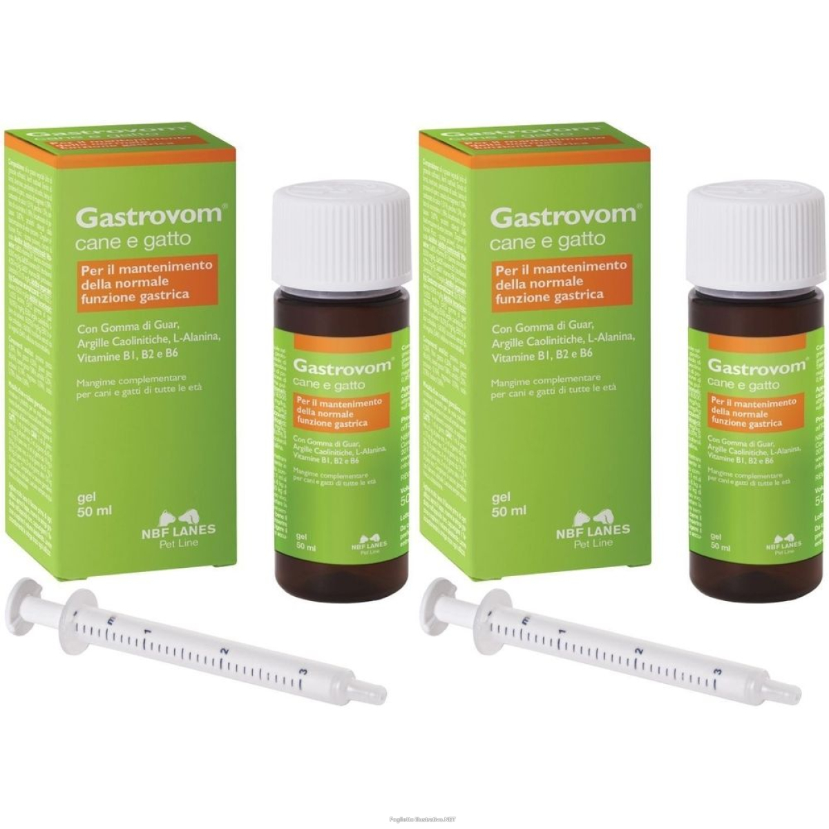Acquista Online gastrovom cane gatto gel 50 ml set da 2 2x50 ml orale e Cerca il miglior prezzo