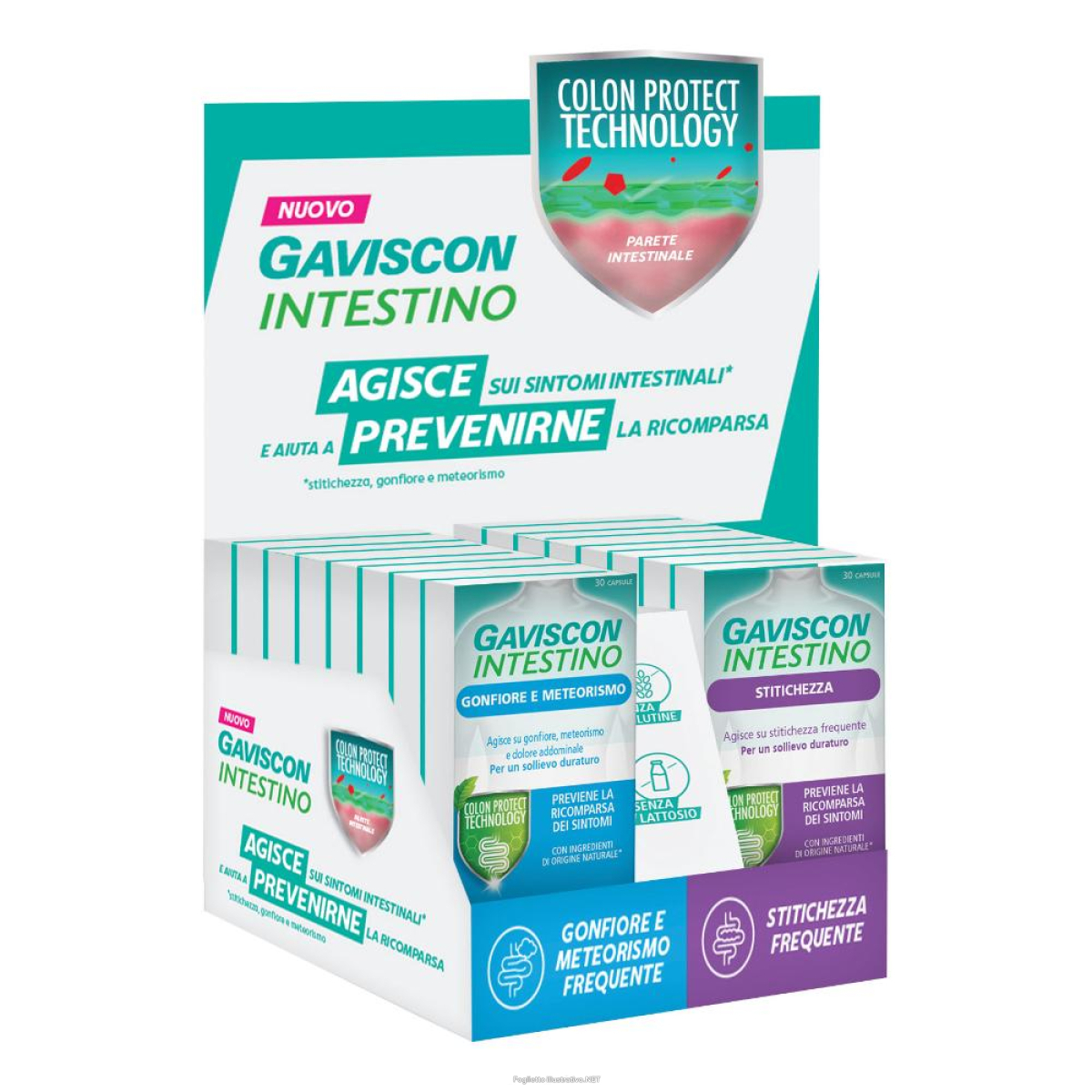 Acquista Online gaviscon intestino expo banco - espositore da banco prodotti gaviscon intestino e Cerca il miglior prezzo