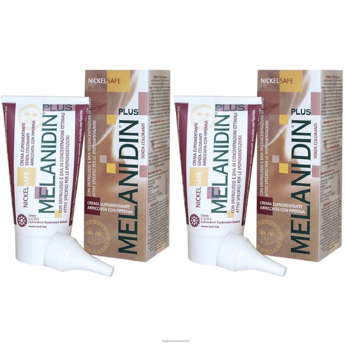 Acquista Online gd melanidin plus crema eupigmentante set da 2 2x50 ml e Cerca il miglior prezzo