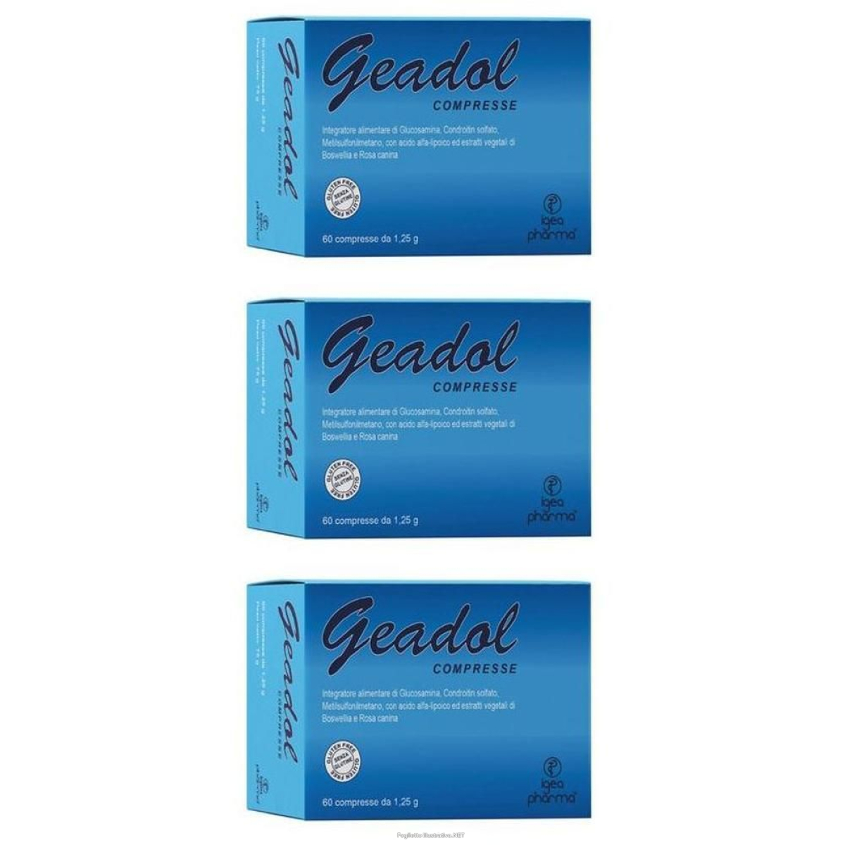 Acquista Online geadol 60 compresse 3x60 pz e Cerca il miglior prezzo