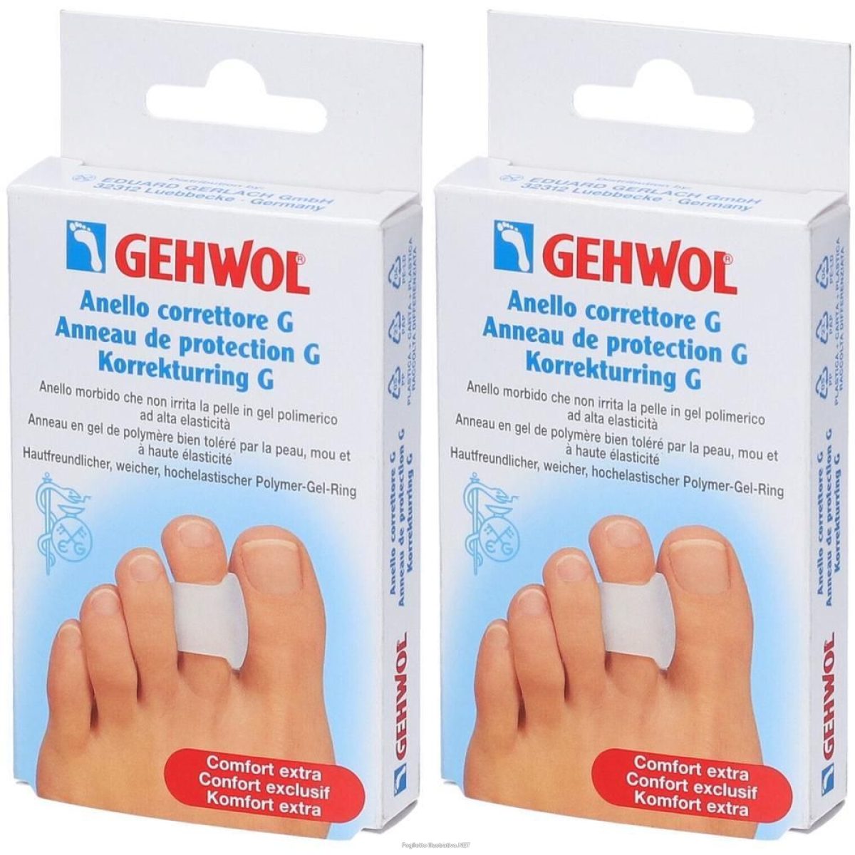 Acquista Online gehwol anello correttore 3 pezzi 2x3 st e Cerca il miglior prezzo
