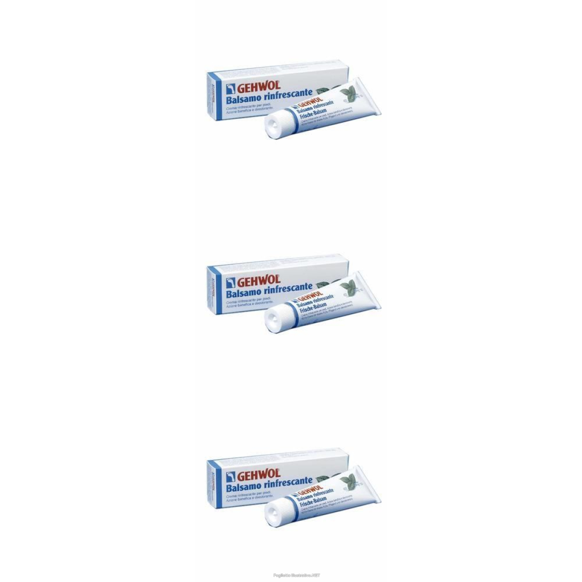 Acquista Online gehwol balsamo rinfrescante 75ml 3x75 ml piedi e Cerca il miglior prezzo