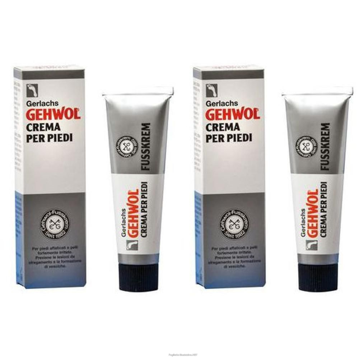 Acquista Online gehwol crema fusskrem 75ml 2x75 ml piedi e Cerca il miglior prezzo