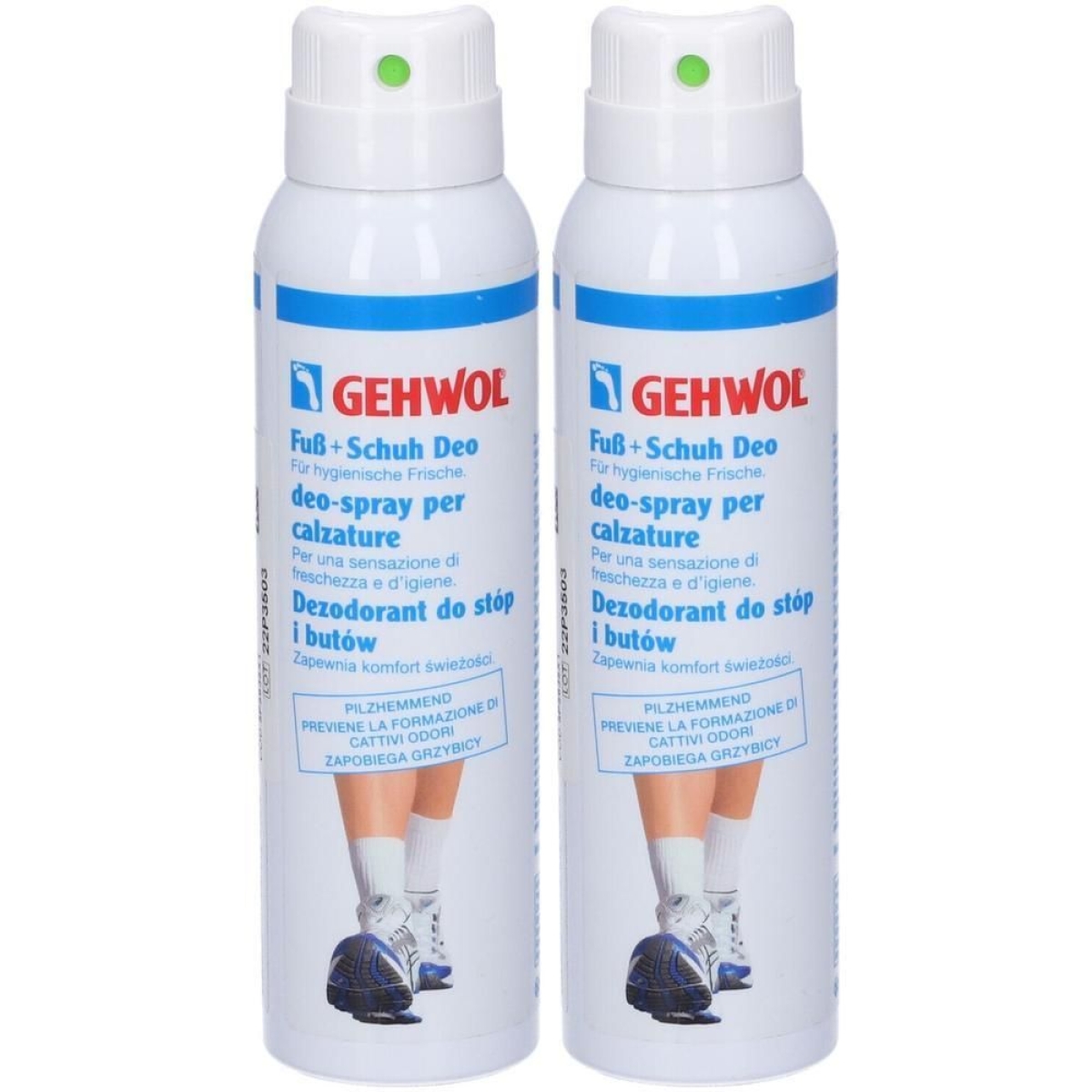 Acquista Online Gehwol deo spray per calzature 150 ml 2x150 ml deodorante e Cerca il miglior prezzo