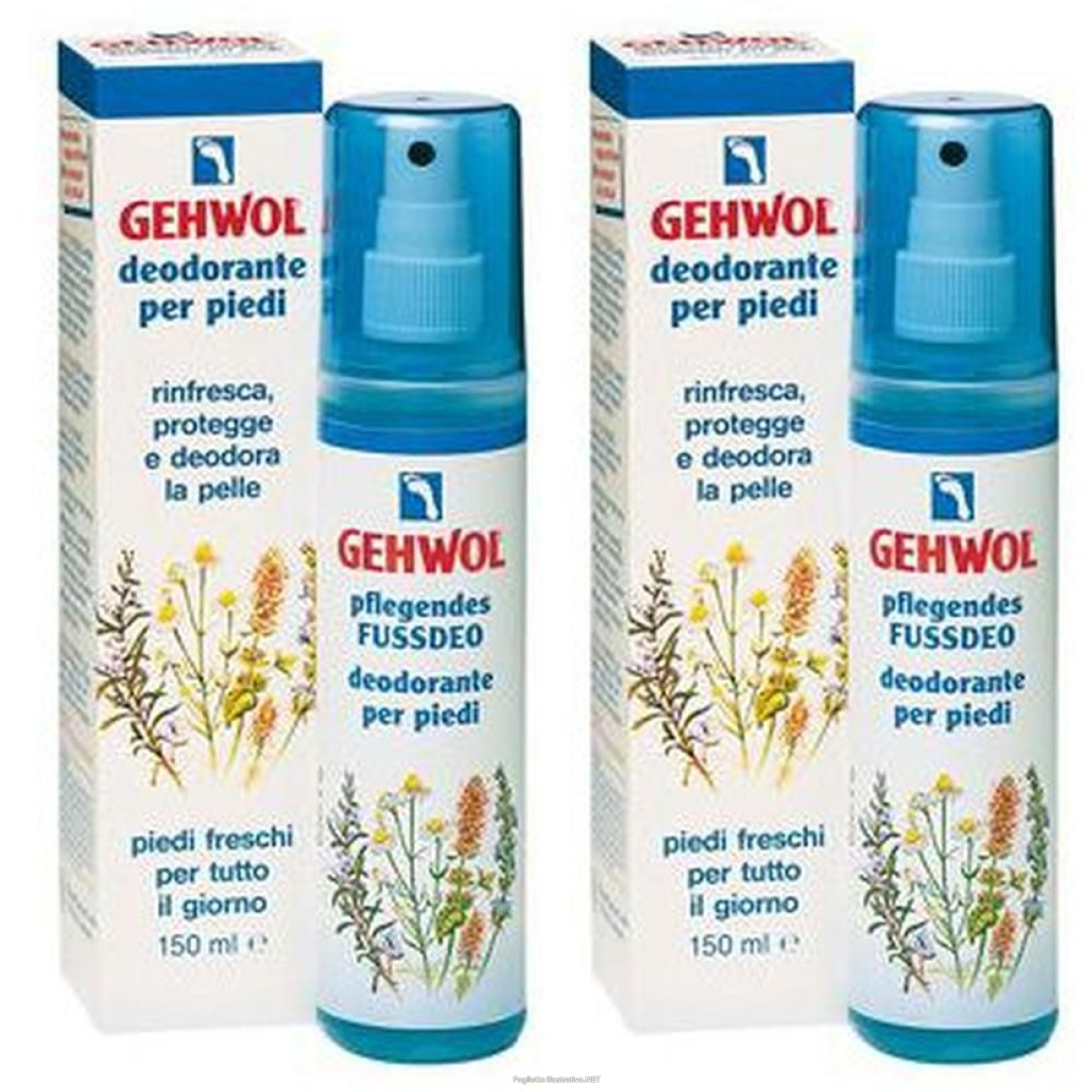 Acquista Online gehwol deodorante spray 150ml 2x150 ml e Cerca il miglior prezzo