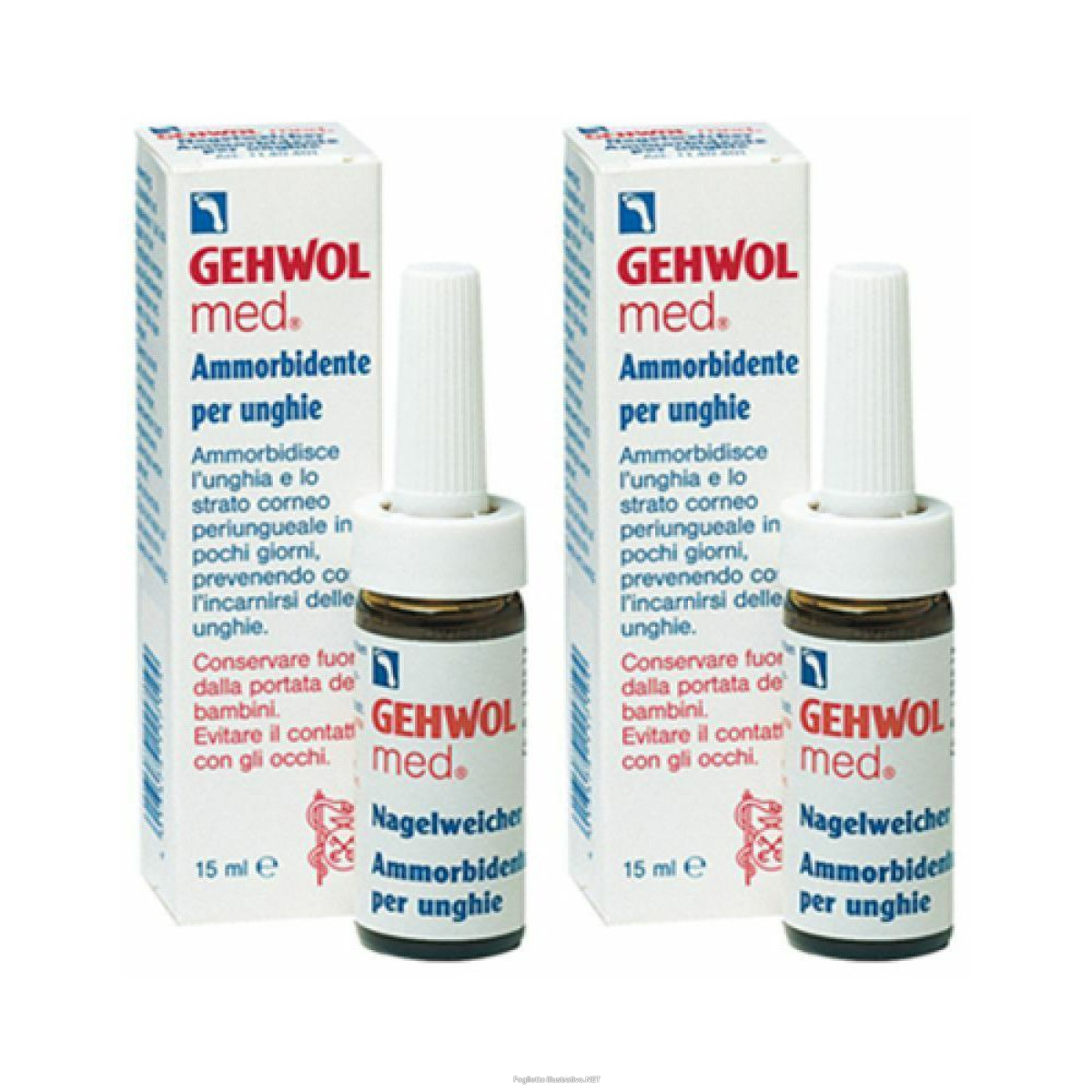 Acquista Online gehwol med® ammorbidente per unghie set da 2 2x15 ml soluzione e Cerca il miglior prezzo