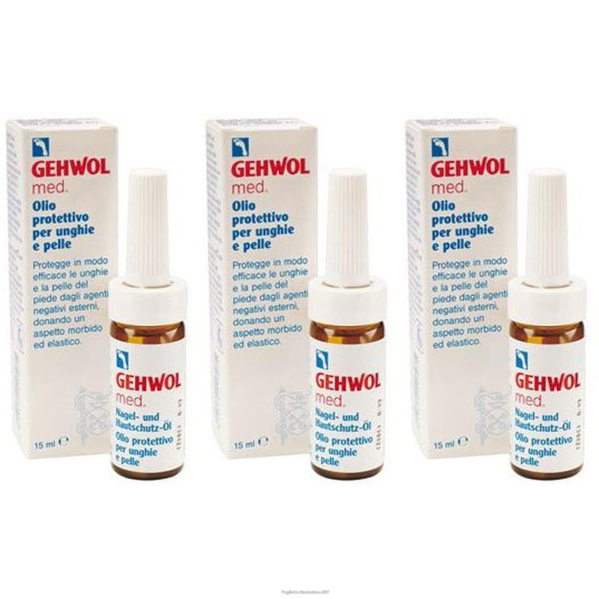 Acquista Online gehwol oil protezione unghie 15ml 3x15 ml olio e Cerca il miglior prezzo