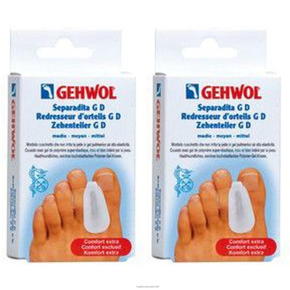 Acquista Online gehwol separadita alluce medium 3 pezzi 2x3 st e Cerca il miglior prezzo