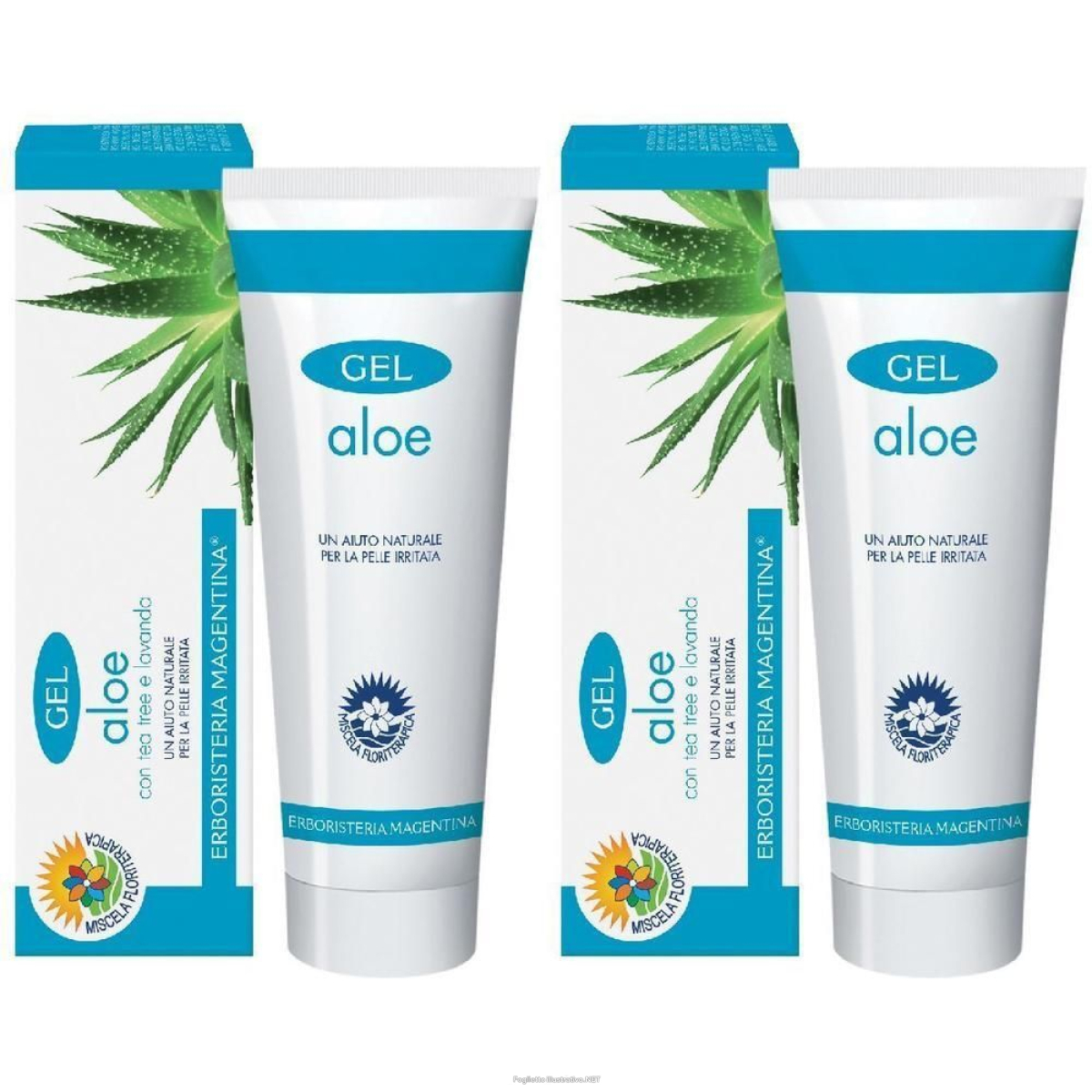 Acquista Online gel aloe con tea tree e lavanda 2x100 ml e Cerca il miglior prezzo