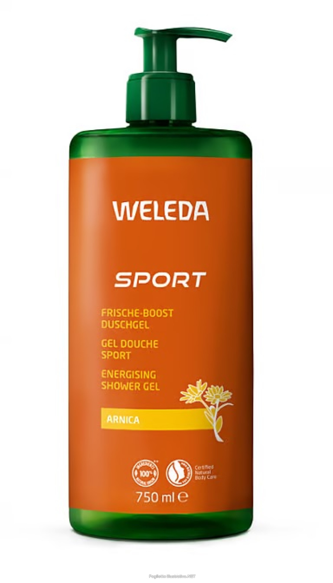Acquista Online gel doccia sport arnica energizzante profumo di rosmarino lavanda 750 ml - weleda e Cerca il miglior prezzo