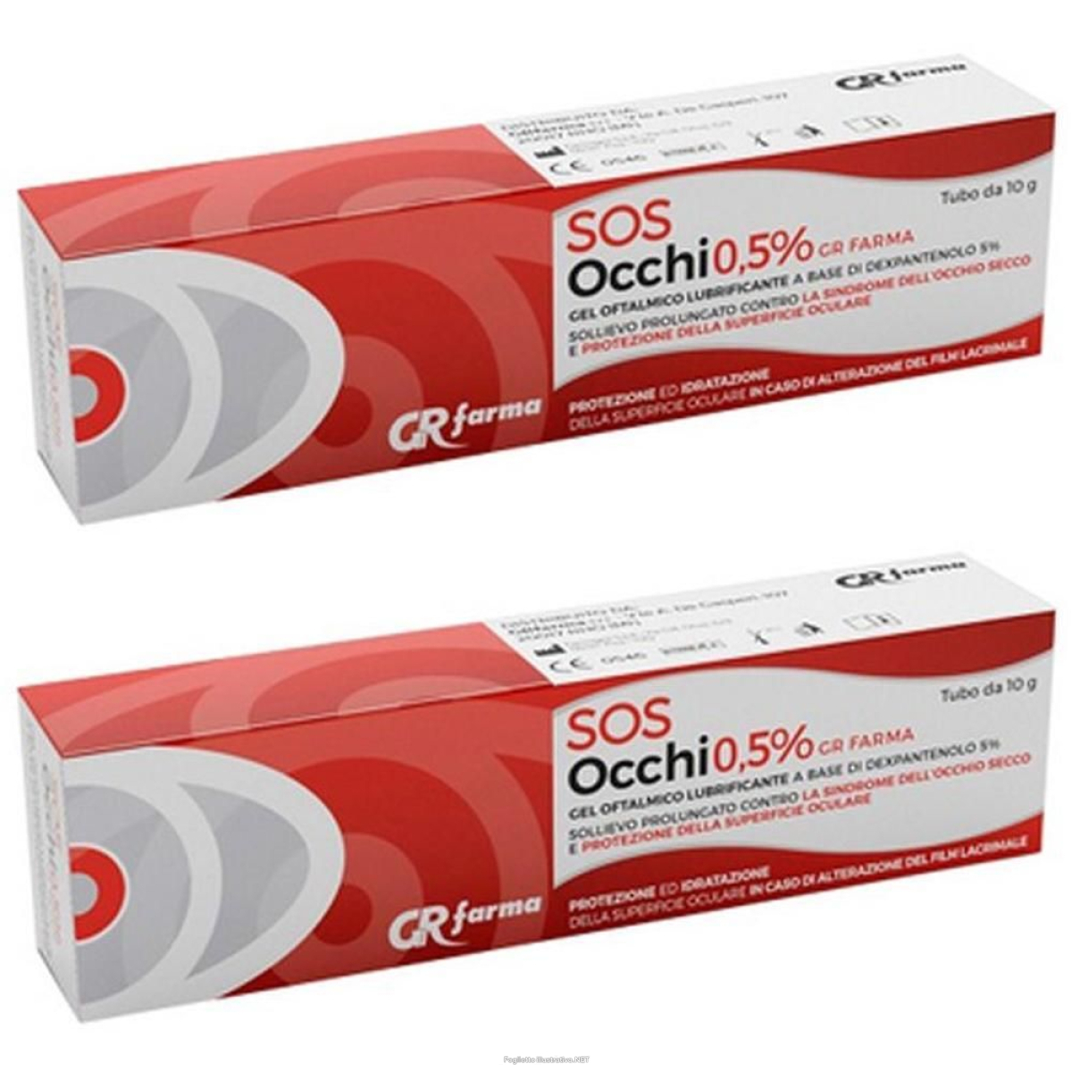 Acquista Online gel oftalmico lubrificante dexpantenolo 5% sos occhi 0,5% 10 g 2x10 g e Cerca il miglior prezzo