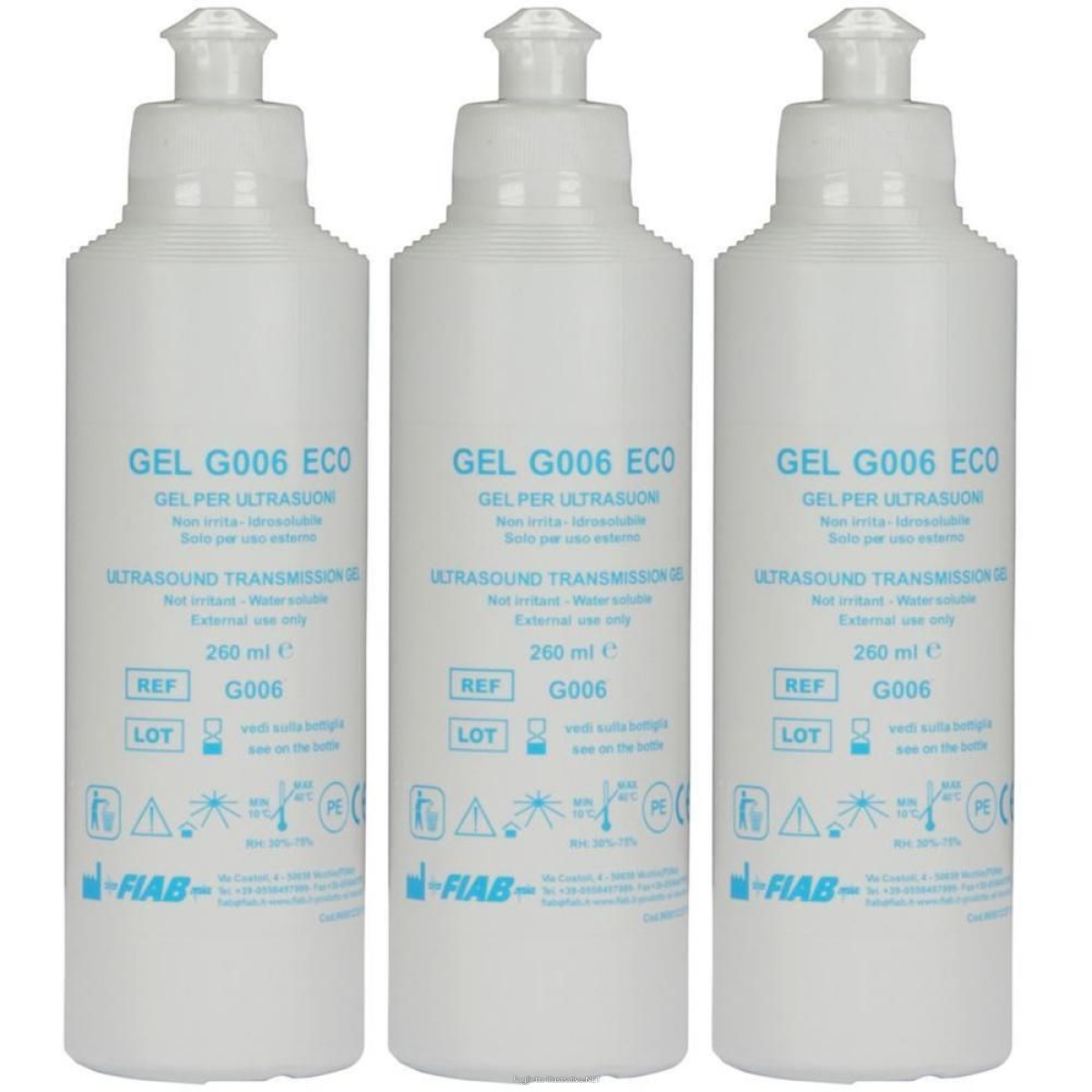 Acquista Online gel per apparecchi ad ultrasuoni 3x260 ml e Cerca il miglior prezzo