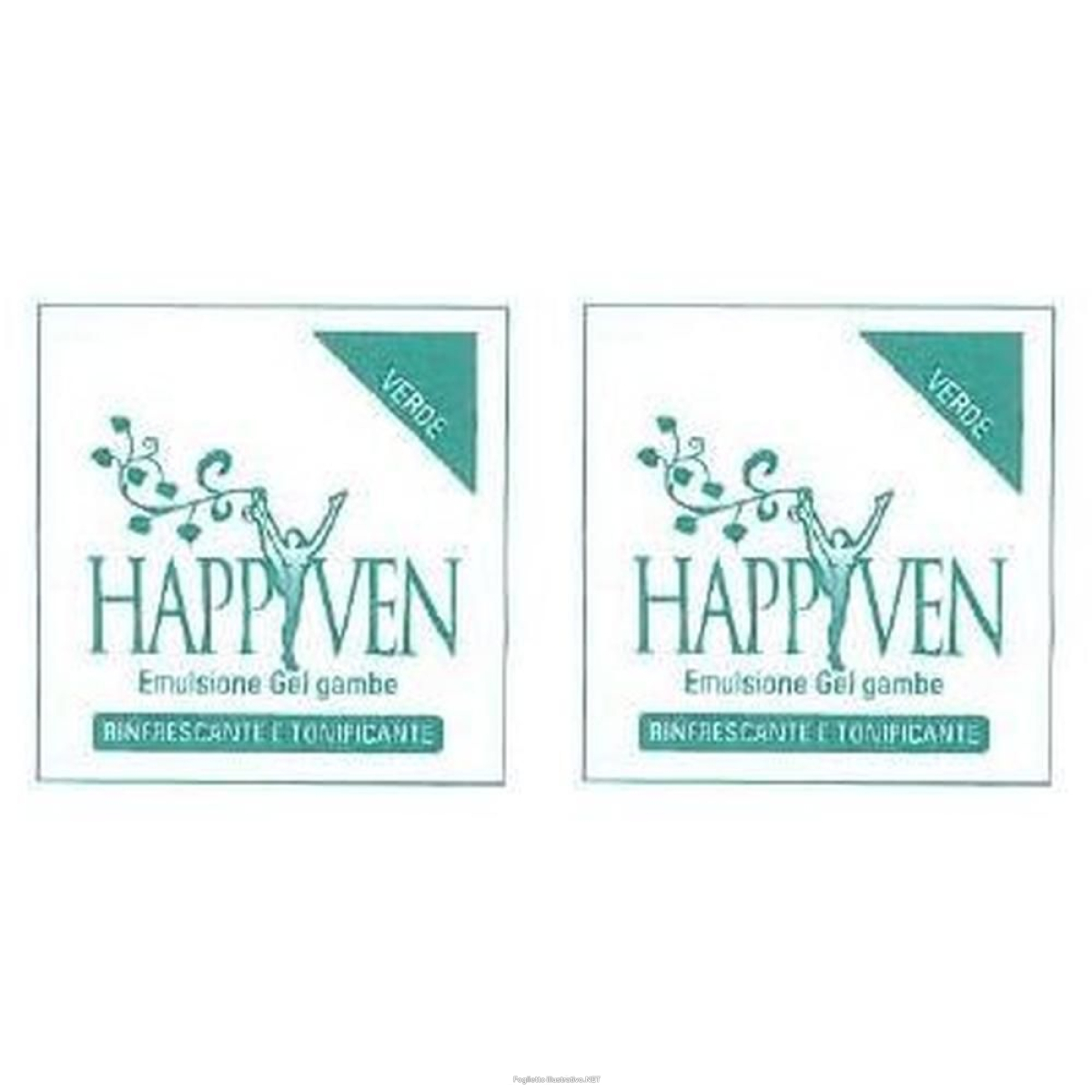Acquista Online gel rinfrescante happyven verde 2x150 ml e Cerca il miglior prezzo