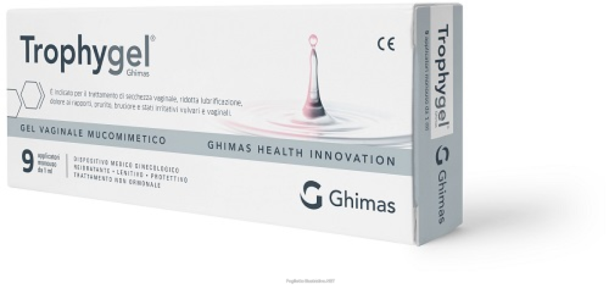 Acquista Online gel vaginale mucomimetico trophygel ghimas 9 applicatori monouso da 1 ml e Cerca il miglior prezzo