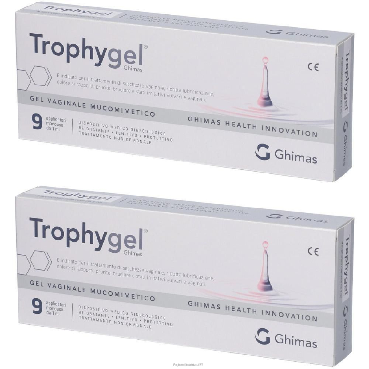 Acquista Online gel vaginale mucomimetico trophygel ghimas 9 applicatori monouso da 1 e Cerca il miglior prezzo