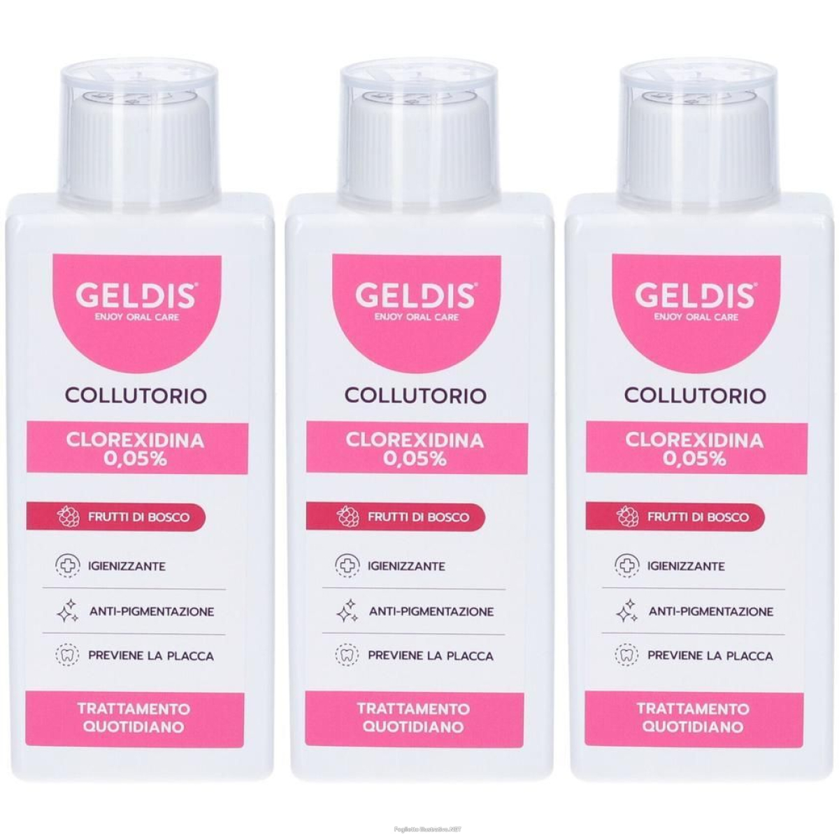 Acquista Online geldis collutorio gusto frutti di bosco clorexidina 0,05% 200 ml m e Cerca il miglior prezzo