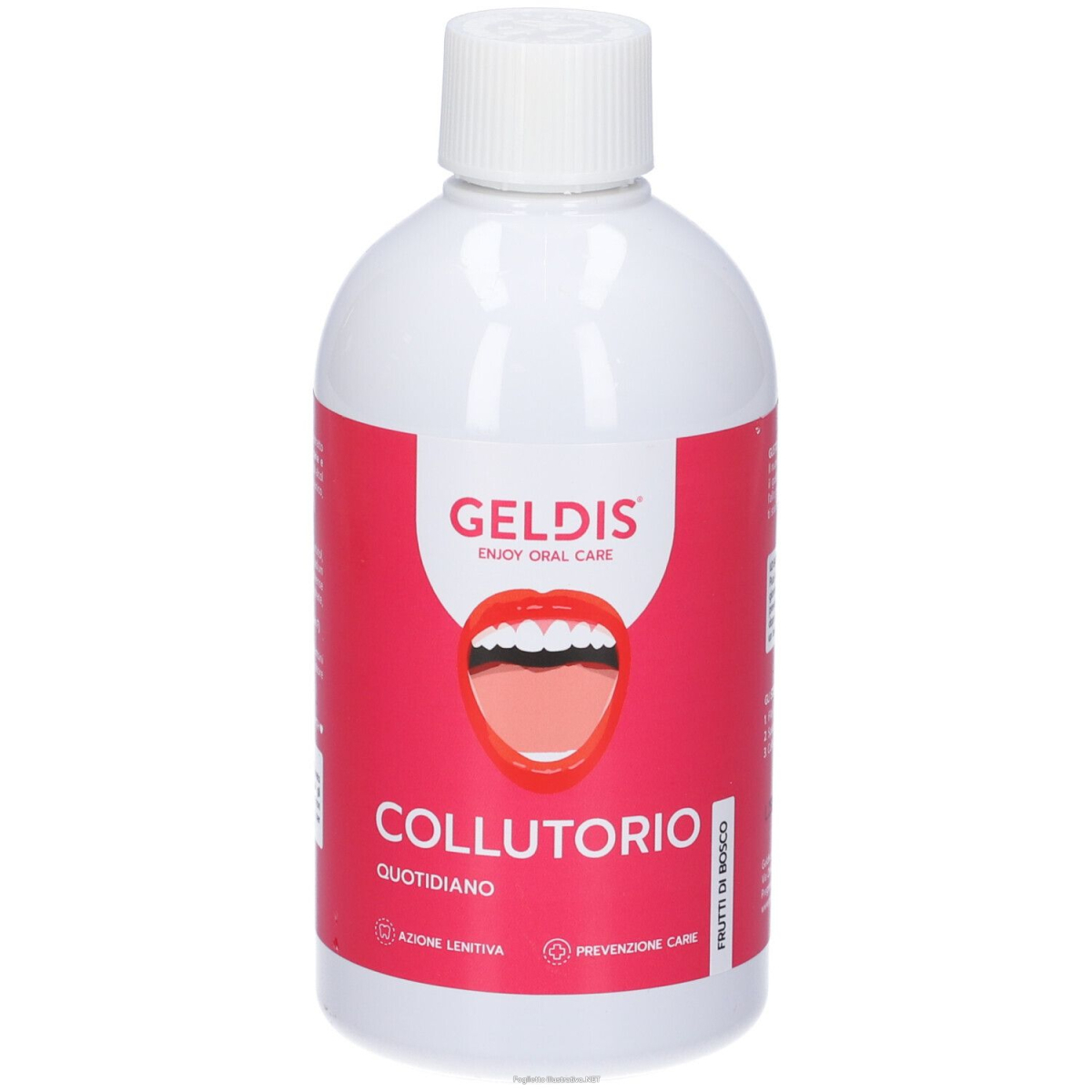 Acquista Online geldis collutorio quotidiano ai frutti di bosco 500 ml collutor e Cerca il miglior prezzo
