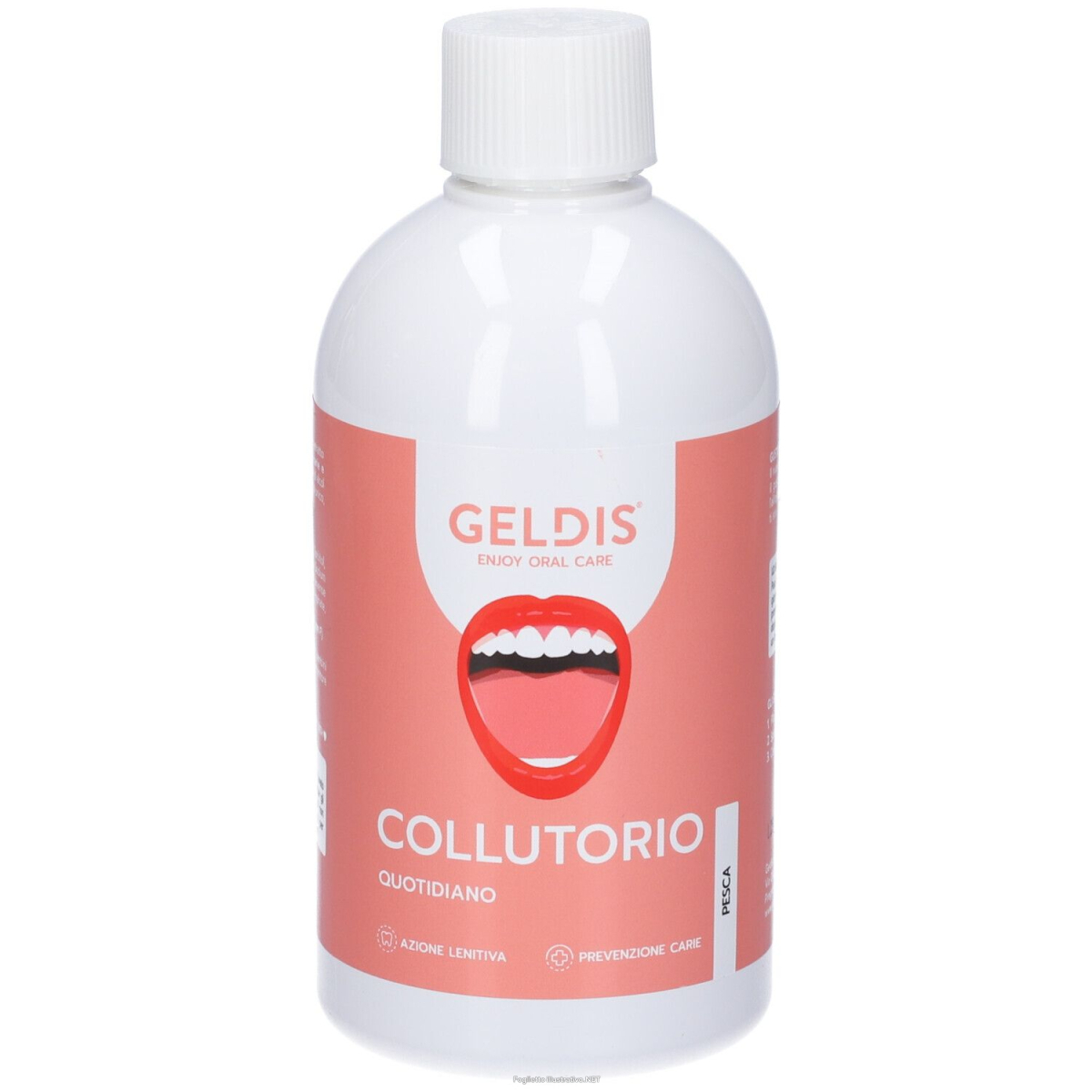 Acquista Online geldis collutorio quotidiano alla pesca 500 ml e Cerca il miglior prezzo